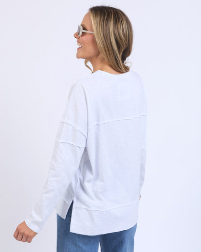 Jayne Throw on Top - White