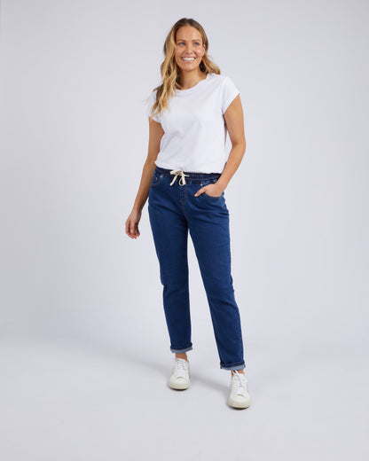 Juliette Jogger Jean - Dark Blue