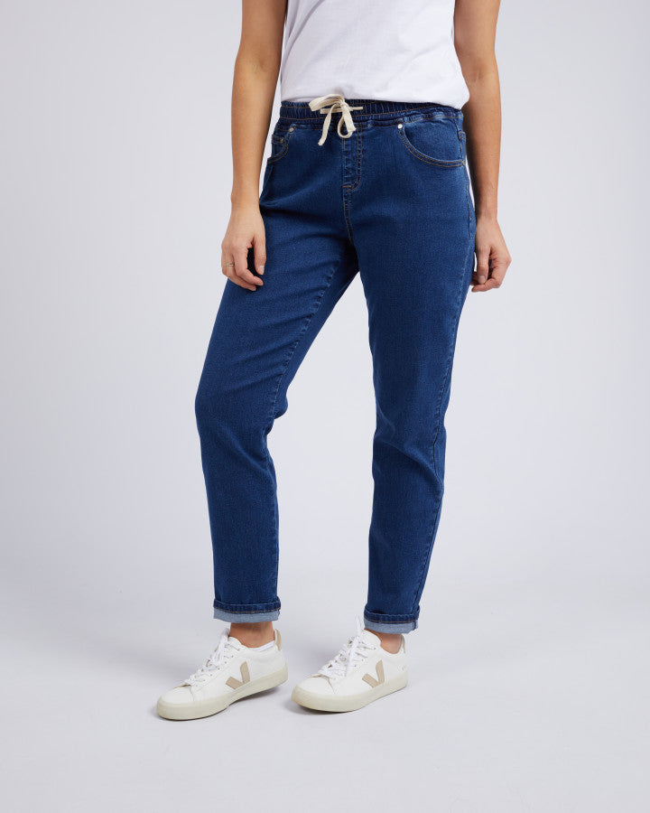 Juliette Jogger Jean - Dark Blue