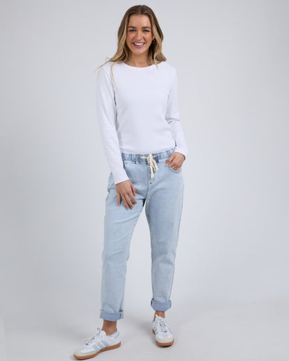 Juliette Jogger Jean - Vintage Pale Blue