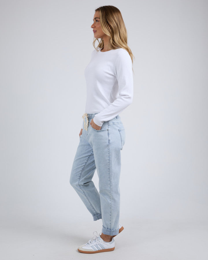 Juliette Jogger Jean - Vintage Pale Blue
