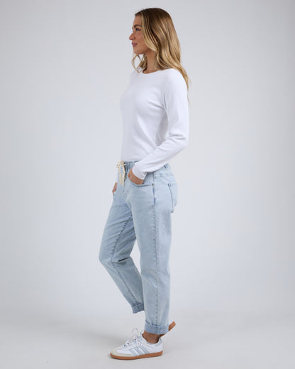 Juliette Jogger Jean - Vintage Pale Blue