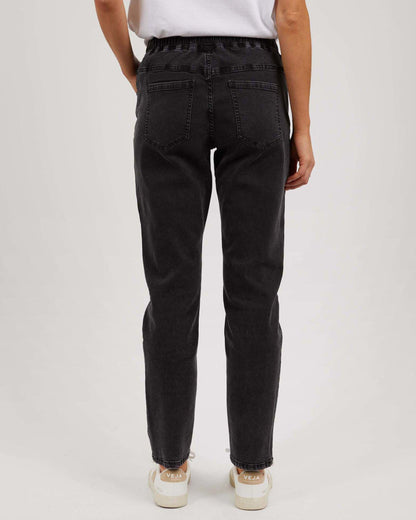 Juliette Jogger Jean - Washed Black