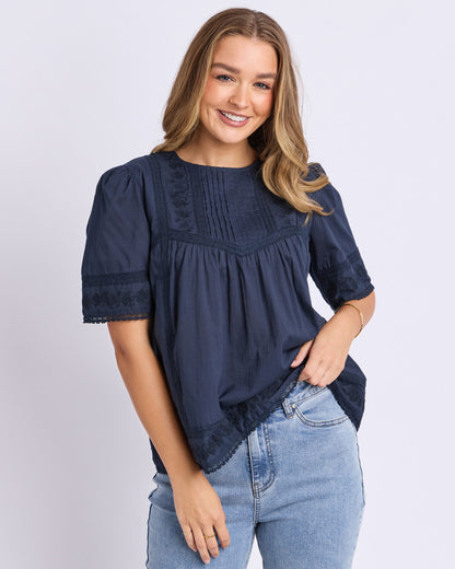 Juna Top - Navy