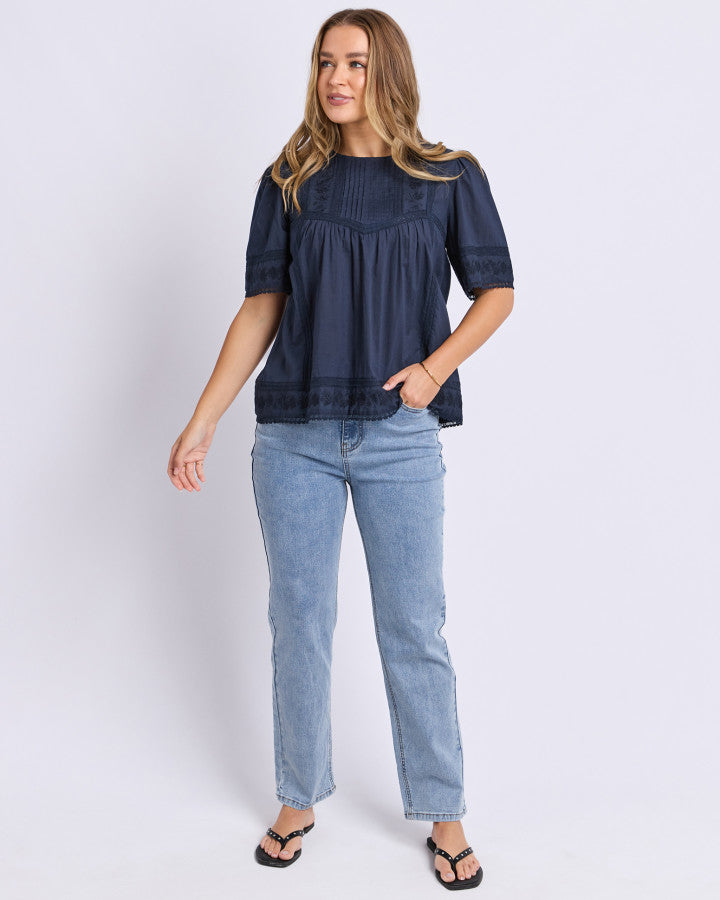Juna Top - Navy