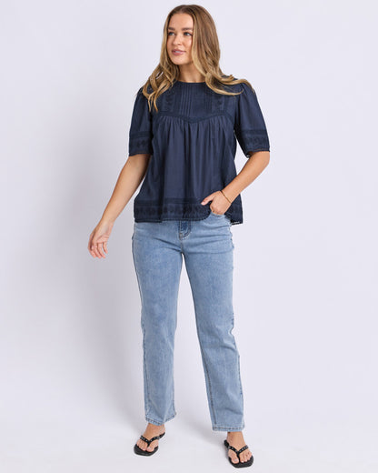 Juna Top - Navy