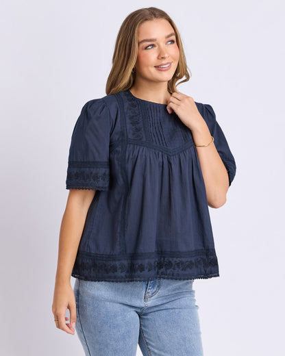 Juna Top - Navy