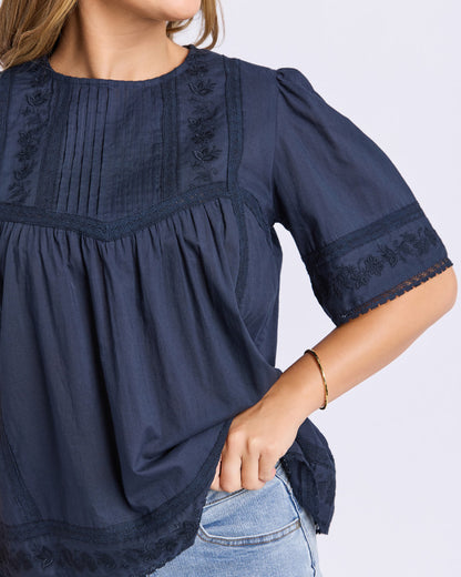 Juna Top - Navy