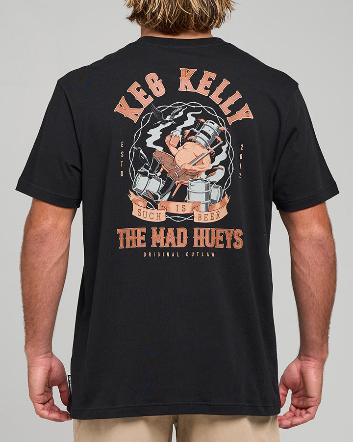 Kegs Kelly | SS Tee - Black