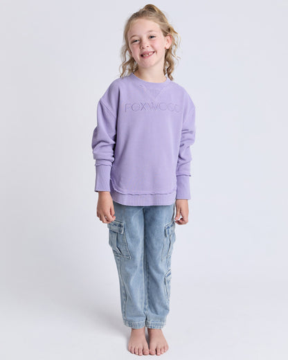 Kids Simplified Crew - Lavender