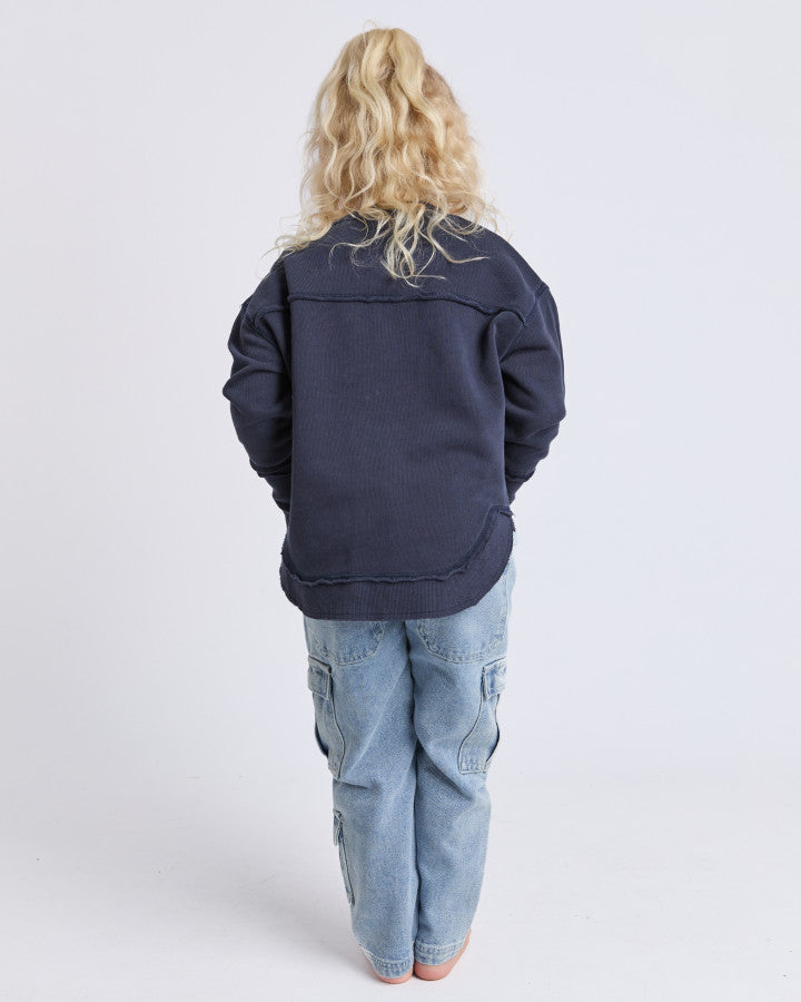 Kids Simplified Crew - Navy