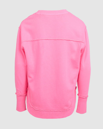 Kids Simplified Crew - Neon Rose