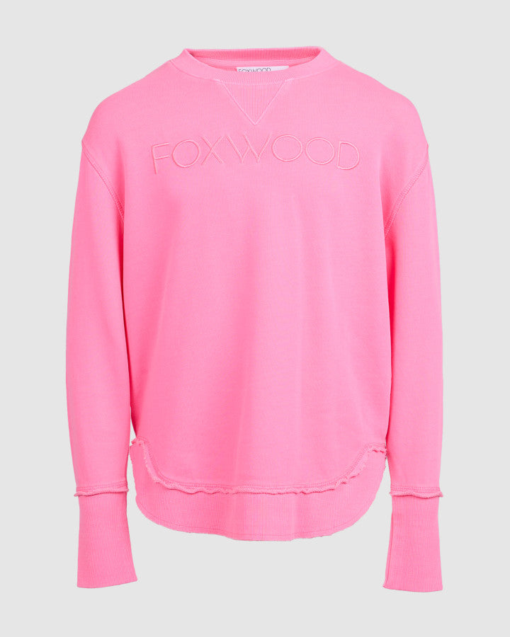 Kids Simplified Crew - Neon Rose