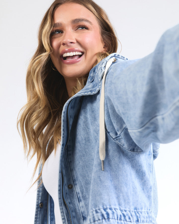 Kingston Anorak - Light Blue