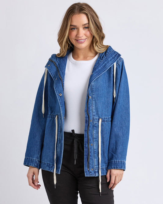 Kingston Anorak - Mid Blue