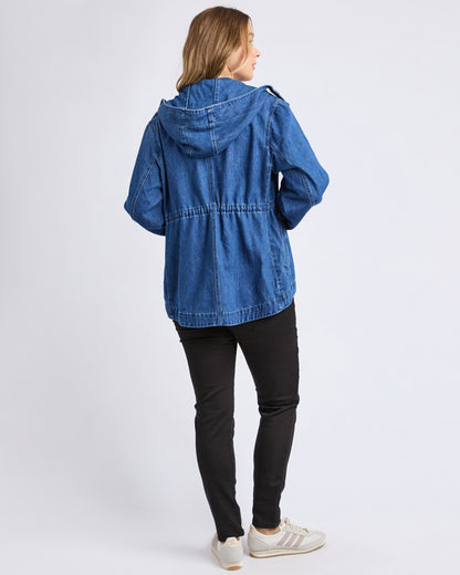Kingston Anorak - Mid Blue