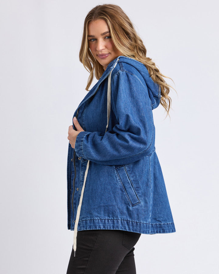 Kingston Anorak - Mid Blue