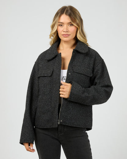 Lane Jacket - Washed Black