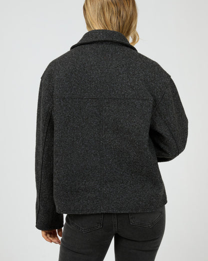 Lane Jacket - Washed Black