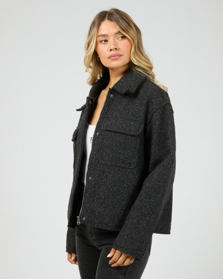 Lane Jacket - Washed Black