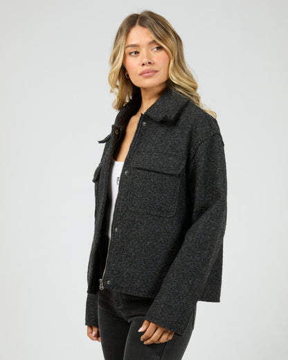 Lane Jacket - Washed Black