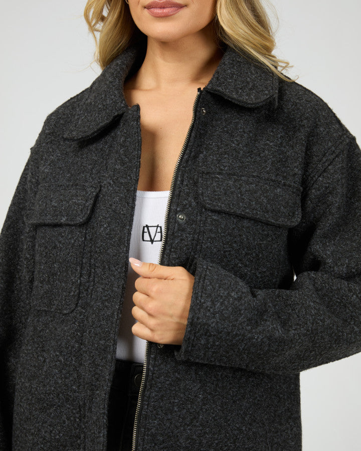 Lane Jacket - Washed Black