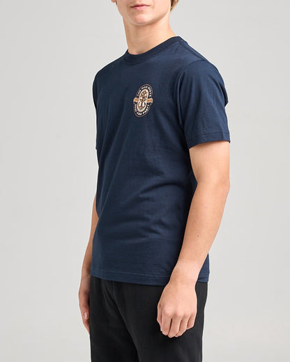 Youth Living Anchor SS Tee - Navy
