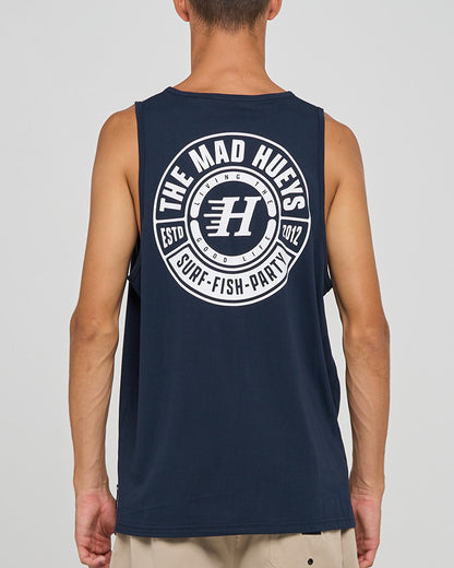Living Hueys Tank - Navy