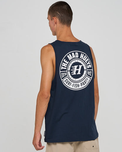 Living Hueys Tank - Navy