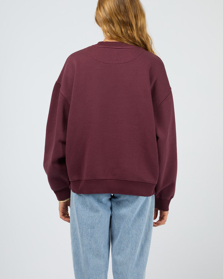 Silent Theory Logo Crew - Cherry