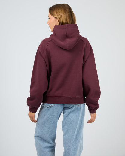 Silent Theory Logo Hoodie - Cherry