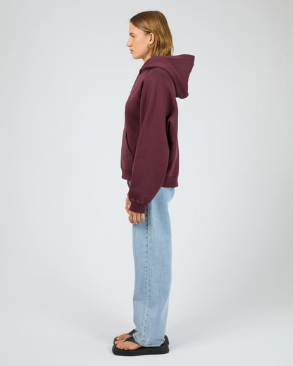 Silent Theory Logo Hoodie - Cherry