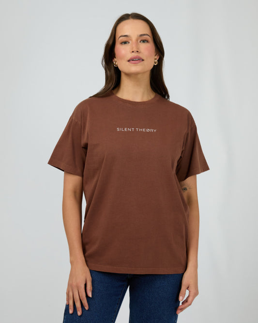 Logo Tee | Brown