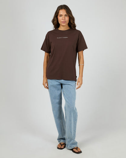 Logo Tee | Chocolate