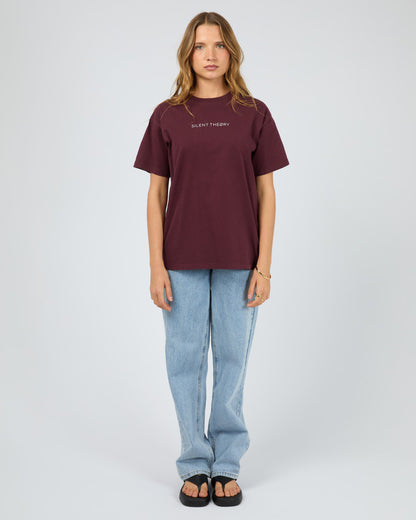 Logo Tee - Cherry