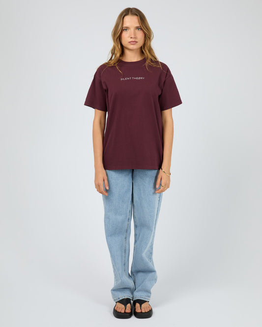 Logo Tee - Cherry