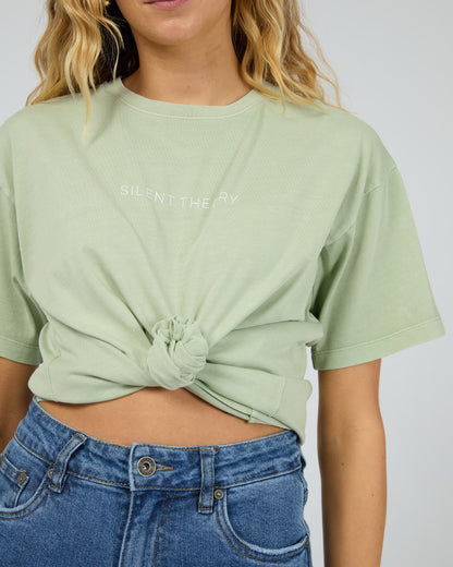 Logo Tee - Sage