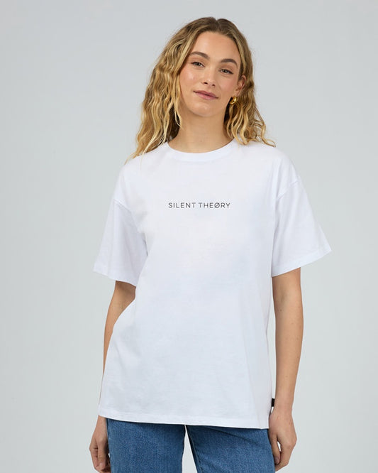 Logo Tee - White