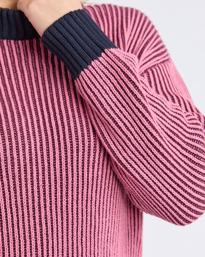 Luella Crew Knit - Wine