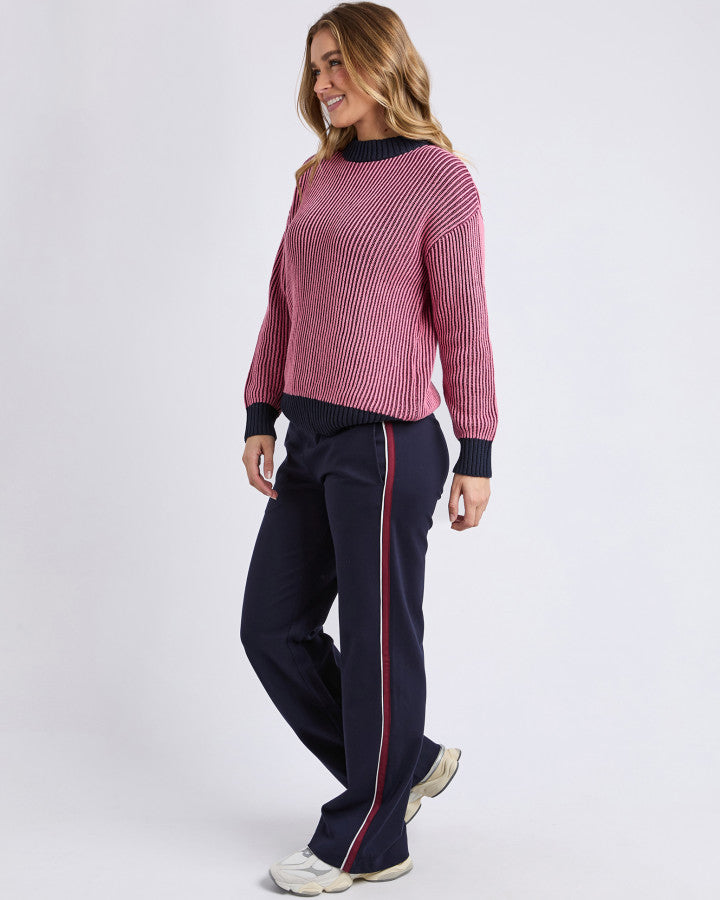 Luella Crew Knit - Wine