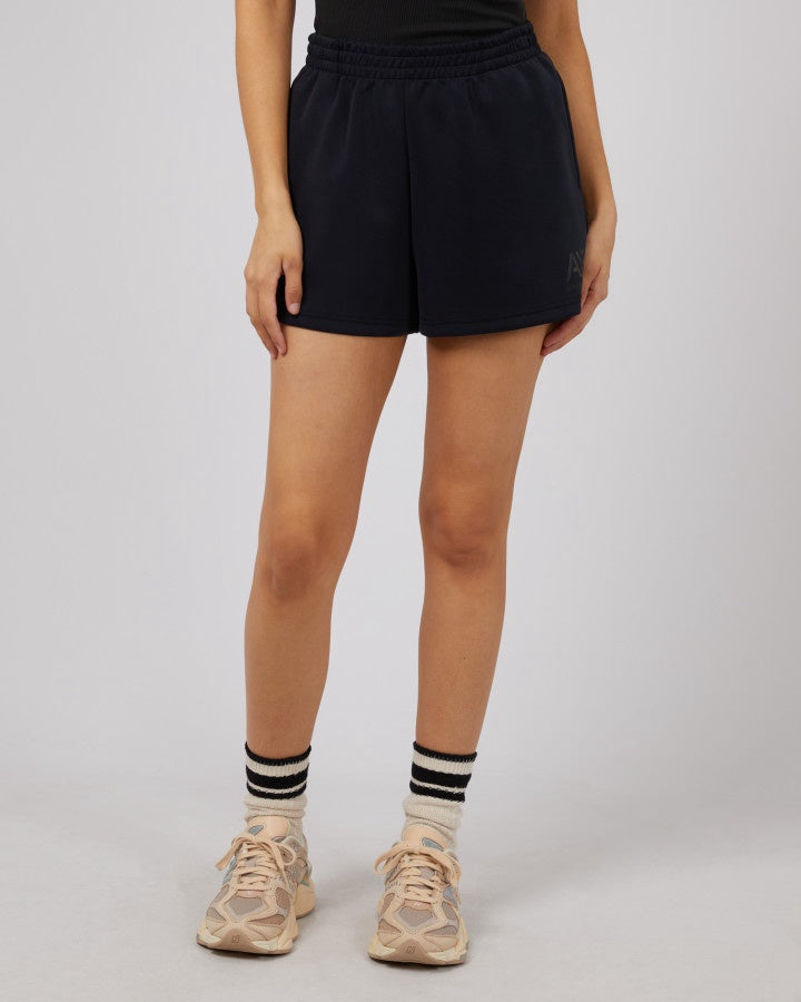 Luxe Active Track Short - Black