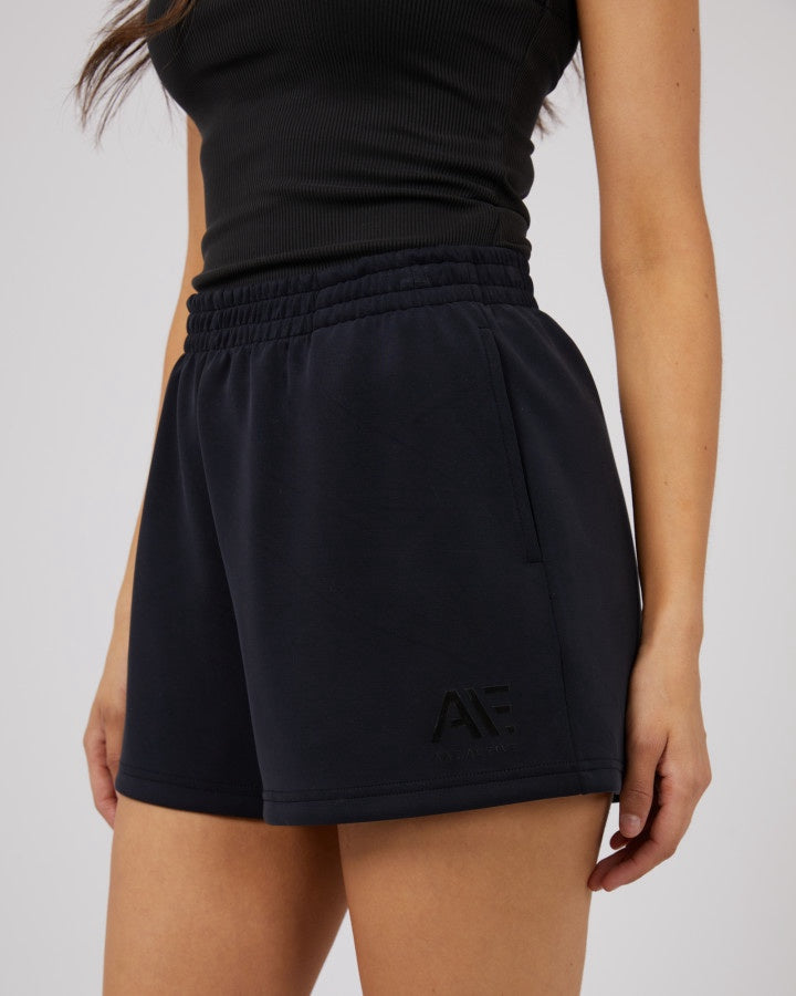 Luxe Active Track Short - Black