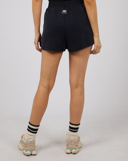 Luxe Active Track Short - Black