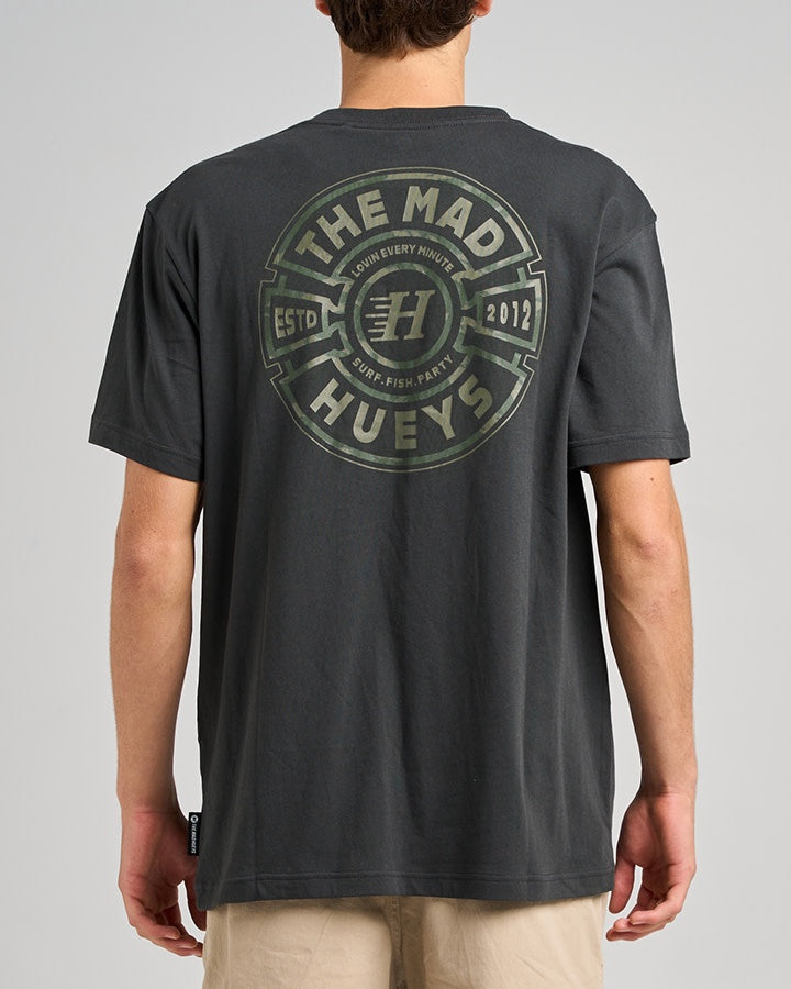 Mad Series SS Tee - Vintage black