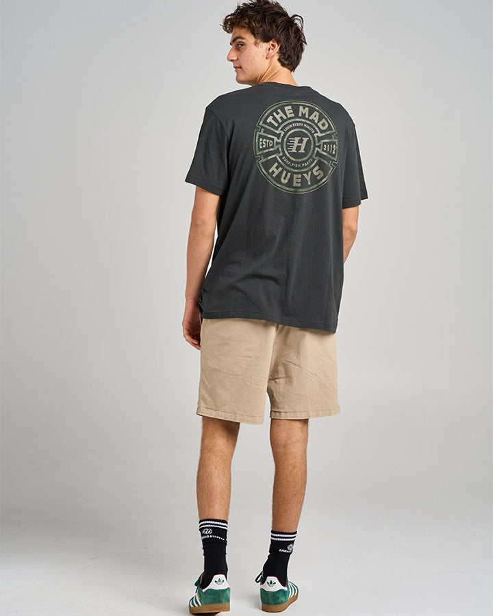 Mad Series SS Tee - Vintage black