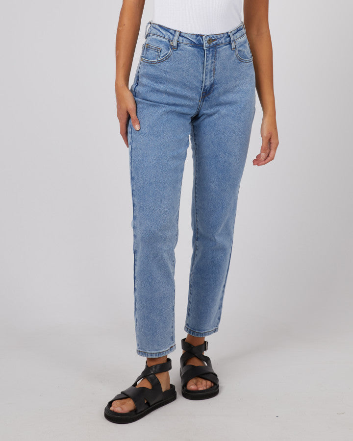 Monica Mom Jean - Heritage Blue