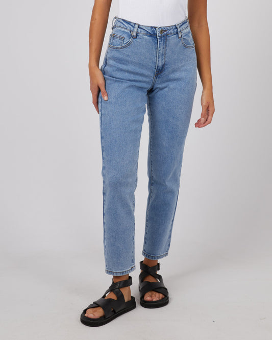 Monica Mom Jean - Heritage Blue