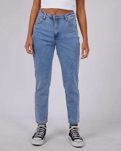 Monica Mom Jean - Heritage Blue