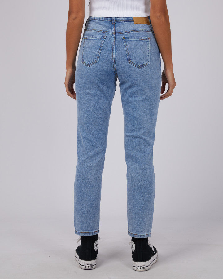 Monica Mom Jean - Heritage Blue