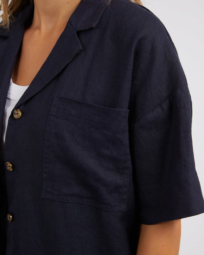 Oakleigh Shirt - Dark Sapphire